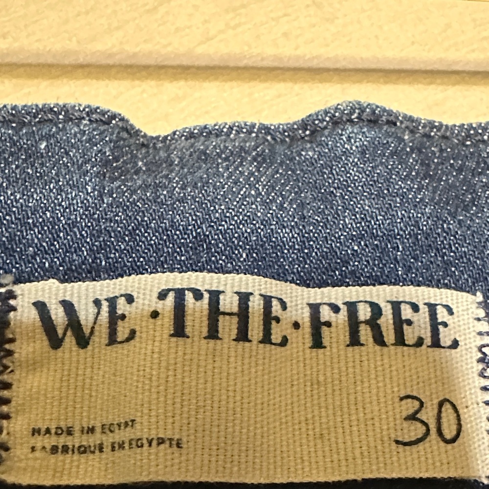 We The Free Jayde Flare Jeans - Deep Blue size 30 - Picture 2 of 5